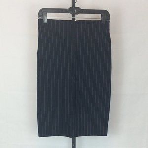 Ann Taylor Pencil Skirt, Navy Pen Stripe
